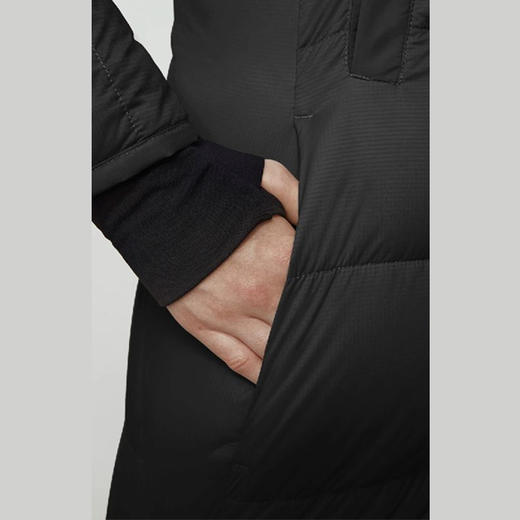 CANADA GOOSE 加拿大鹅 女士拉链连帽羽绒服 黑色 5077LB 61 商品图2