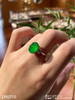 老坑玻璃帝王绿黄阳蛋面戒指【2192710】具体价格微信咨询 商品缩略图1