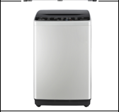 TCL 7公斤模糊控制 内凸式蜂巢水晶内筒 全自动洗衣机TB-V70A亮灰色--CQXBL