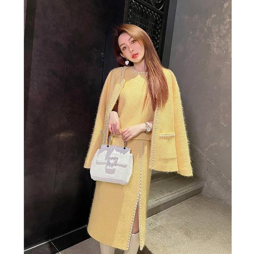  BeQueenStory【黄油女孩】气质温柔邻家软糯小香风套装 商品图0