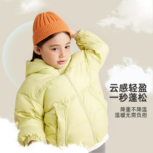 【再升级！黑科技三防面料 90白鹅绒】防油防水防污 经典款多色鹅绒服PDWT2229 商品图2