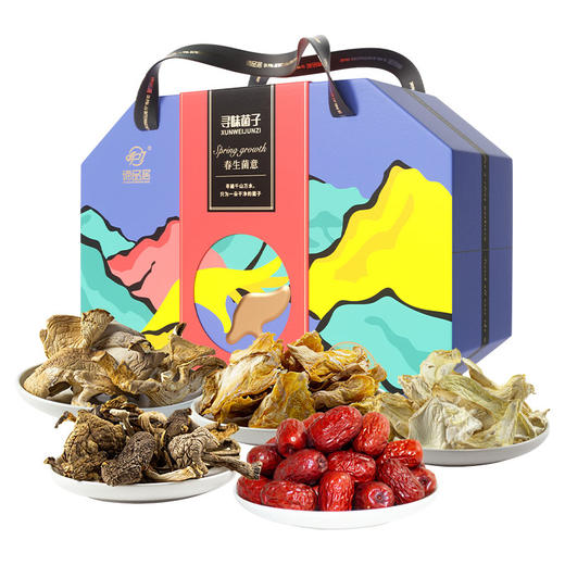 谛品居--春生菌意干菌礼盒 商品图0