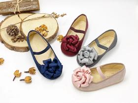 非质量问题不退换哦~LW花朵丝绒单鞋