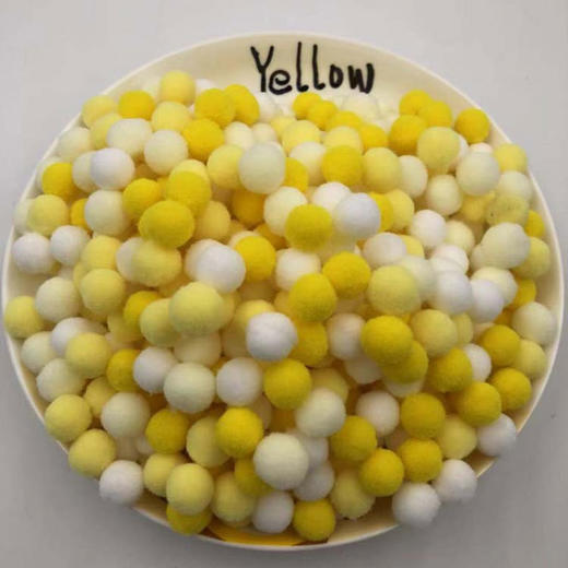 缤纷弹力毛毛球30个袋装直径3cm 猫咪玩具多彩毛绒球 宠物玩具批发 商品图1