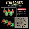 夜光羽毛球鹅毛防风耐打室内外训练夜间荧光灯发光羽毛球忍牌2个/筒 商品缩略图4