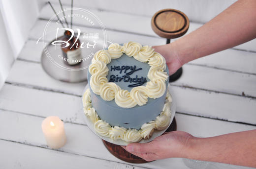 动物性淡奶油系列（首尔系列）英国进口纯动物奶油生日蛋糕0050【加高款】 商品图3