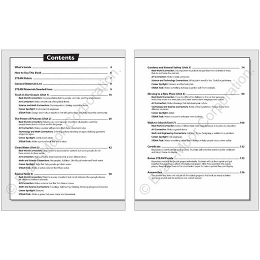 Evan-Moor STEAM Project-Based Learning STEAM项目式学习 商品图2