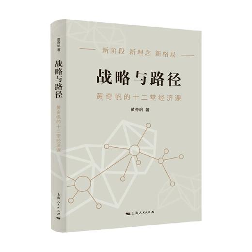 战略与路径 黄qi帆的复旦经济课 黄qi帆 著 构建双循环新发展格局数字经济实现双碳目标 共同富裕要素市场化改革 商品图0