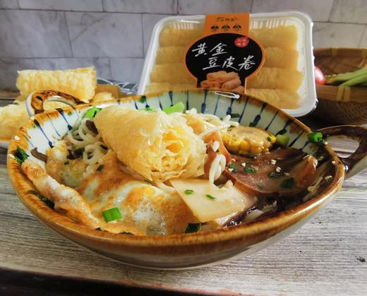【产地直发】黄金豆皮卷  麻辣烫螺狮粉火锅食材  产地直发 商品图1