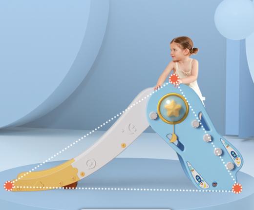 BabyGo音乐升级款儿童滑滑梯   BBG 商品图1