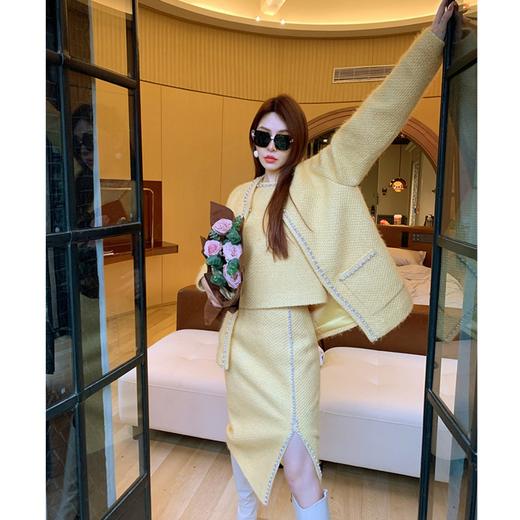  BeQueenStory【黄油女孩】气质温柔邻家软糯小香风套装 商品图4