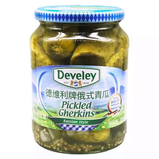 进口德维利牌俄式青瓜670g 商品图0