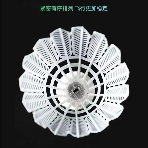 夜光羽毛球塑料防风耐打室外正品训练荧光球尼龙led灯发光羽毛球忍牌2个/筒 商品图2
