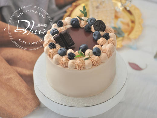 动物性淡奶油系列（首尔系列）英国进口纯动物奶油生日蛋糕0060【加高款】 商品图1