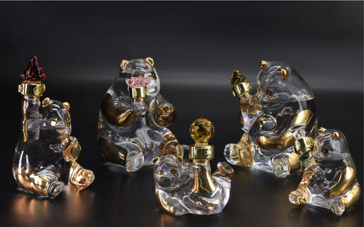 52度五粮液熊猫造型（金五福）1.888L  礼盒 商品图5