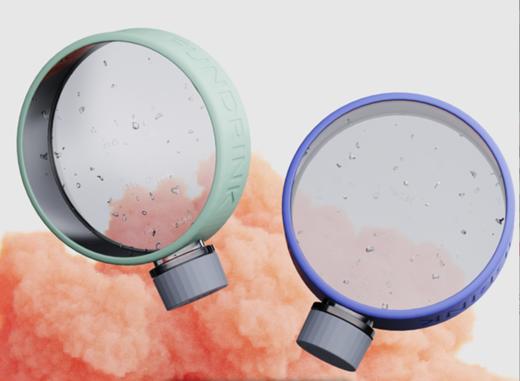 aikunlun鲲仑万加便携式学生运动水壶网红耐高温圆形水杯奶嘴杯子XHR 商品图2