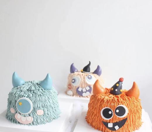 1027CAKE |  万圣节主题 蛋糕 小魔怪主题 立体款式 商品图1