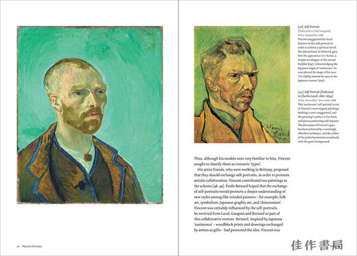 Vincent's Portraits: Paintings and Drawings by Van Gogh/文森特的肖像画：梵高的油画与素描/英文原版绘画画册 商品图4