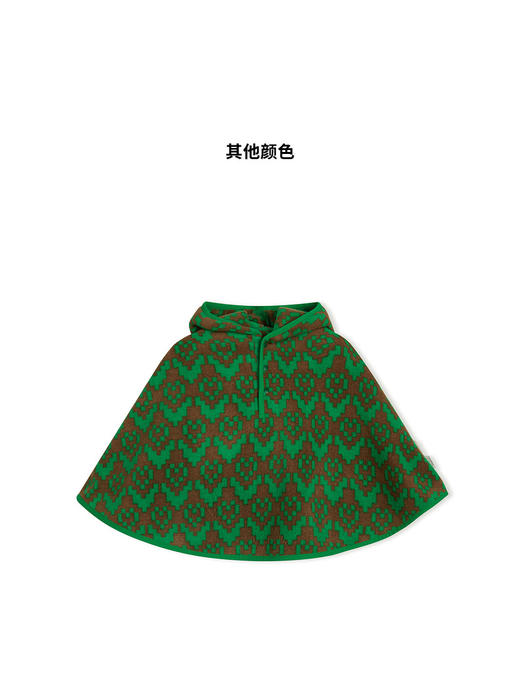 JNBY  22年冬款  亲肤连帽斗篷中长款风衣  YMA910470 商品图5