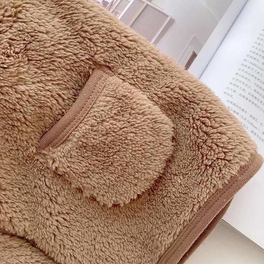 【毛茸茸暖huhu~超可爱亲肤！】SSEMMY KIDS儿童秋冬家居服套装，男女童冬装加绒加厚保暖洋气家居服两件套儿童睡衣-QQ 商品图3