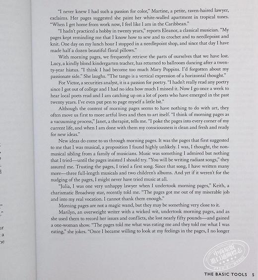 【中商原版】创意 是一笔灵魂交易练习册 朱莉娅 卡梅伦 The Artist s Way Workbook 英文原版 Julia Cameron 商品图7