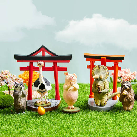 Animal Life YENDAR研达日本朝隈俊男鳥祈居第二弹盲盒祈福礼物 商品图1