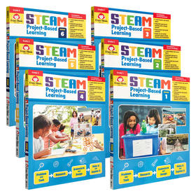 Evan-Moor STEAM Project-Based Learning STEAM项目式学习