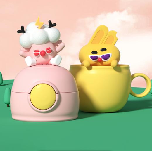 小掌萌野比兔魔法儿童保温  xzm 商品图0