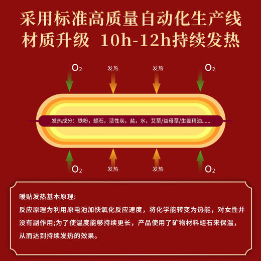 【“小暖男”】南京同仁堂艾草暖贴，冬季暖宝宝贴发热艾灸宫贴，暖热敷暖身贴 商品图2