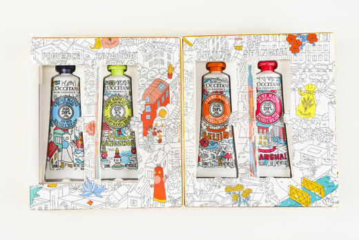 【有书】欧舒丹城市涂鸦护手霜礼盒丨联名限定款  限量配礼袋 商品图4