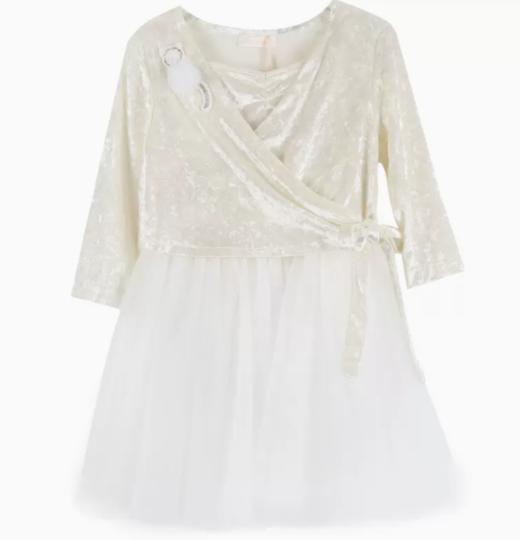 非质量问题不退换哦~pureshare 女童丝绒舞蹈服练功服公主裙芭蕾舞裙蓬蓬裙纱儿童表演出服 商品图2