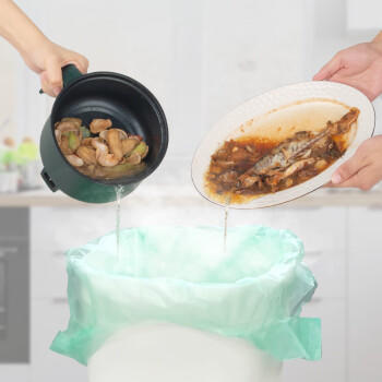 京东京造 背心式垃圾袋45*60cm*300只 超厚15μ1.5丝手提厨房家用加厚中号 商品图4