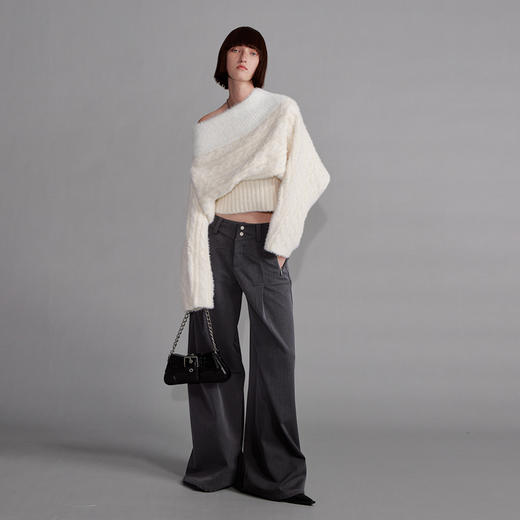   NUTH“肩上漫行”｜多穿大领柔软毛衣弹力宽松百搭毛衣（发货同步天猫时间） 商品图0