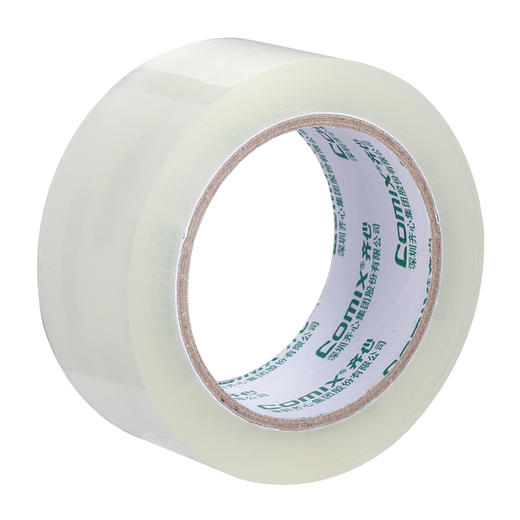 齐心 JP4510-6 封箱胶带45mm100码6个/筒胶纸胶带封箱胶透明 商品图2