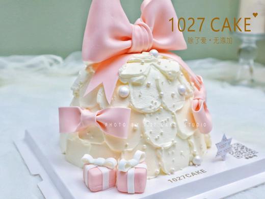 1027CAKE | 许愿树  蝴蝶结 礼物盒 翻糖装饰 商品图3