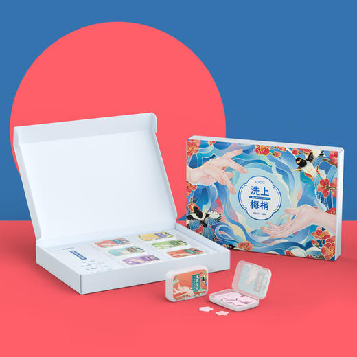 【青秀花香皂片】旅行户易携带香皂纸片 商品图2