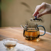 璃享 梅花玻璃茶壶一人喝单个功夫茶具日式过滤小泡茶壶家用精致  容量240ml 商品缩略图4