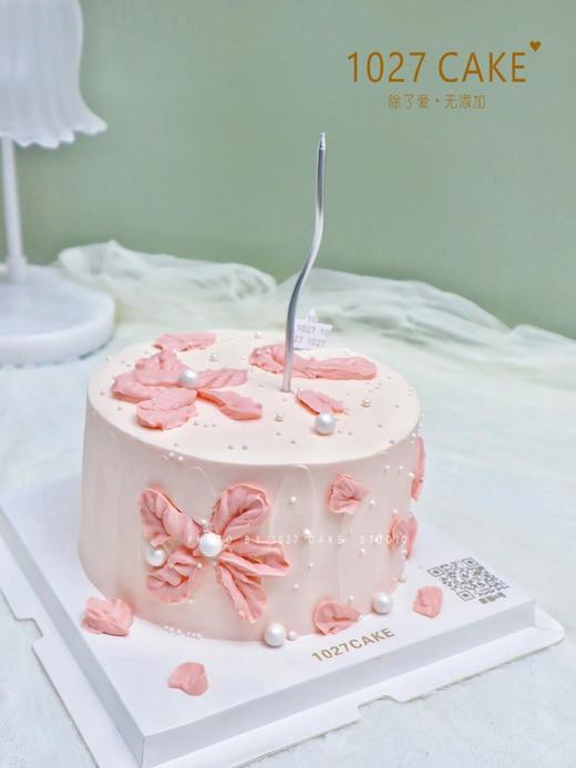 1027CAKE |   简约 粉色系 裱花 刮刀花 商品图2