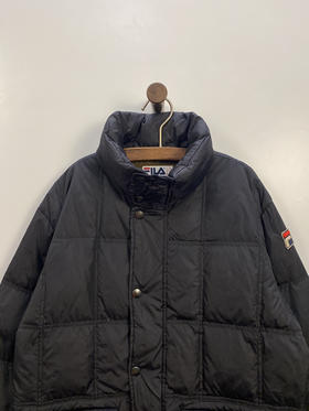 80年代 Vintage FILA 斐乐 羽绒服 羽绒外套_DJK(M)