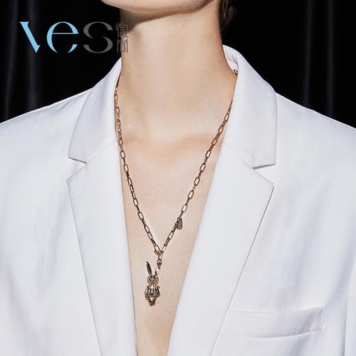 嘻哈机械兔四肢可动合金链 商品图2