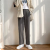 春夏男士简约坠感小西裤男韩版潮流宽松男士直筒阔腿休闲西装长裤 商品缩略图1