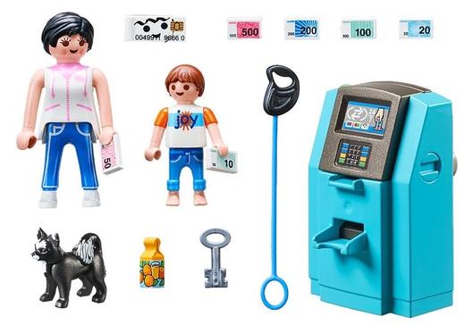 【哈姆雷斯】playmobil旅客与ATM机 商品图2