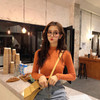 买一送一【超值两件装！超显身材】毛衣女秋冬长袖 中领内搭修身韩版打底衫 半高领套头针织衫 商品缩略图2