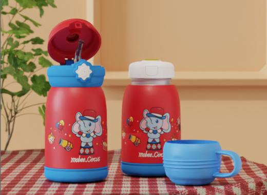 mobee魔力锅仔杯儿童卡通保温杯316不锈钢 XHR 商品图2