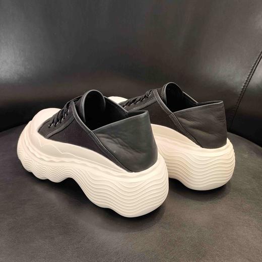 LFGJ 5332 帆布厚底松糕运动休闲板鞋增高大头鞋子 商品图2