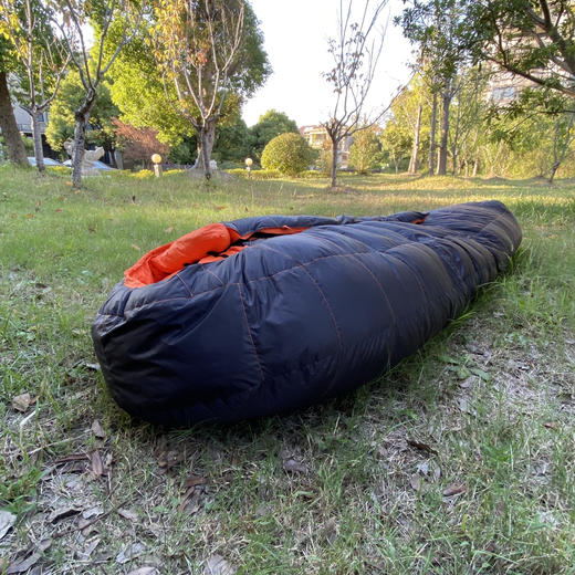 （9折清仓）-25℃极寒自制95鹅绒1.3kg充绒量木乃伊睡袋 商品图10