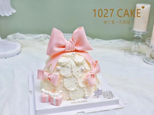 1027CAKE | 许愿树  蝴蝶结 礼物盒 翻糖装饰 商品图0