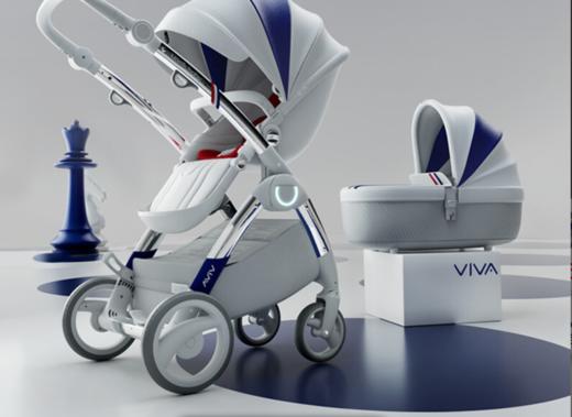 NordicBaby-viva婴儿推车双向高景观可坐可躺宝宝车  FS 商品图1