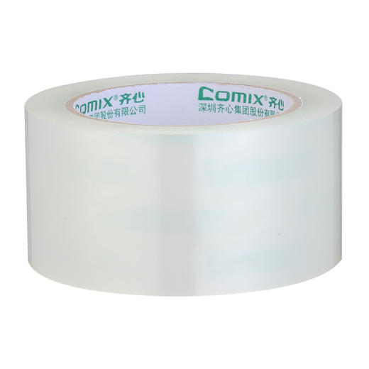 齐心 JP5510-6 普透封箱胶带 6卷/筒 55mm*100y胶纸胶带封箱胶透明 商品图3