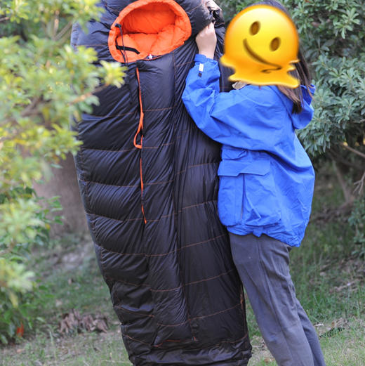 （9折清仓）-25℃极寒自制95鹅绒1.3kg充绒量木乃伊睡袋 商品图6